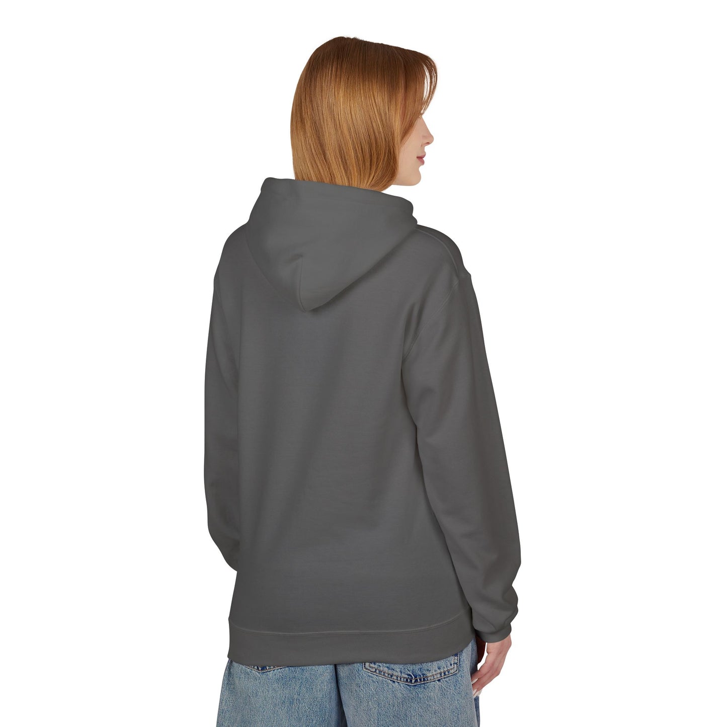 Unmatched Graphic Hoodie — Bold Streetwear Pullover (Black & Gray)