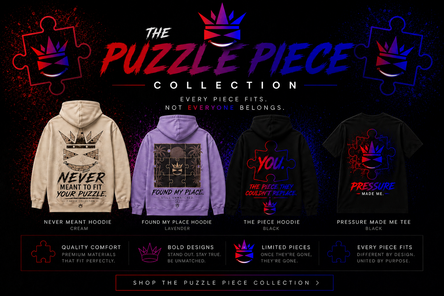 Puzzle Piece Collection hero image for UnMatched