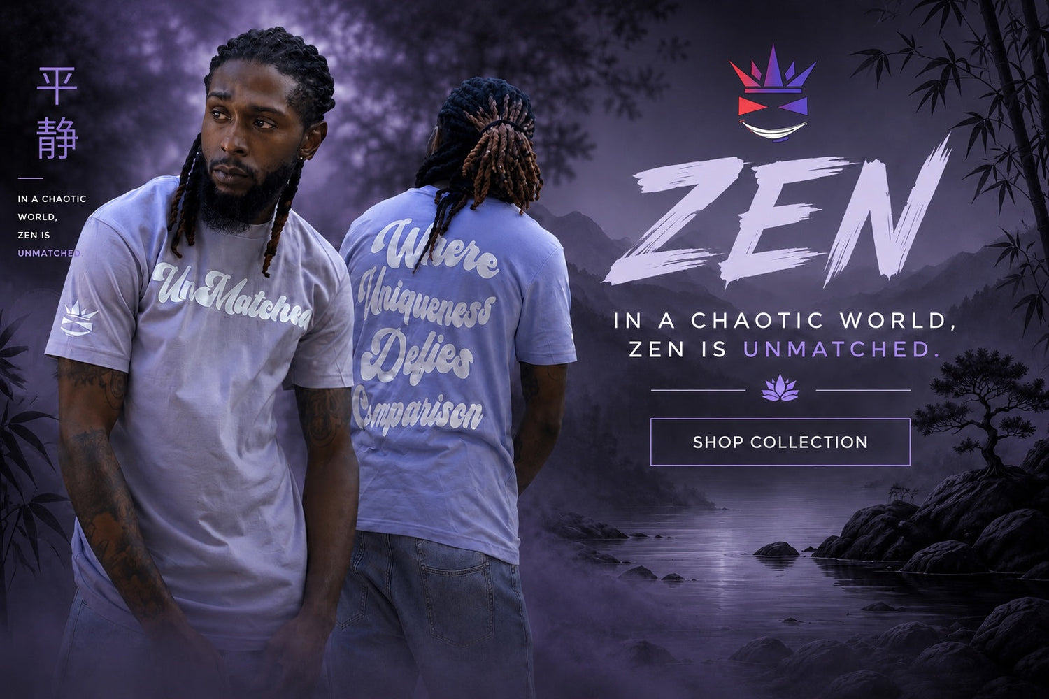 Zen collection hero image for UnMatched