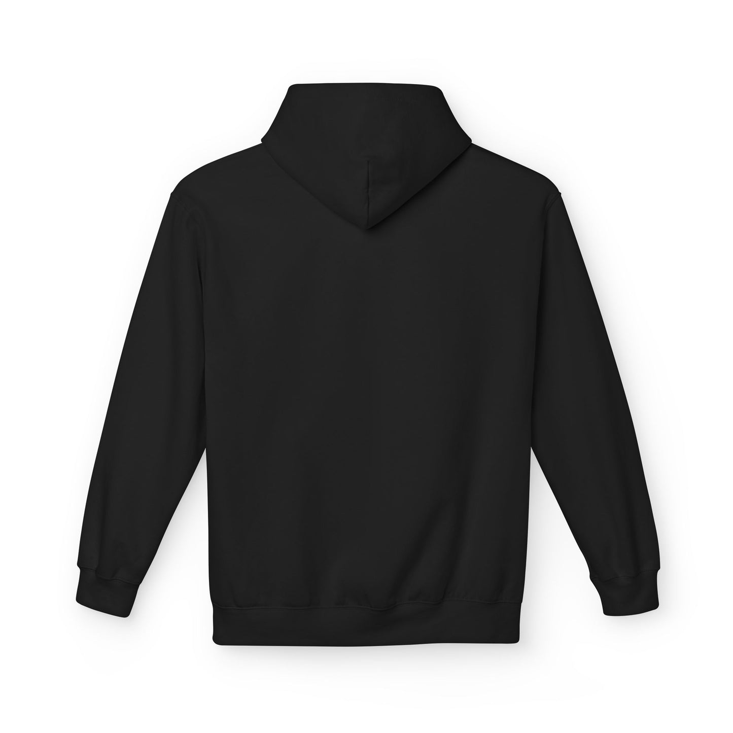 Unmatched Graphic Hoodie — Bold Streetwear Pullover (Black & Gray)