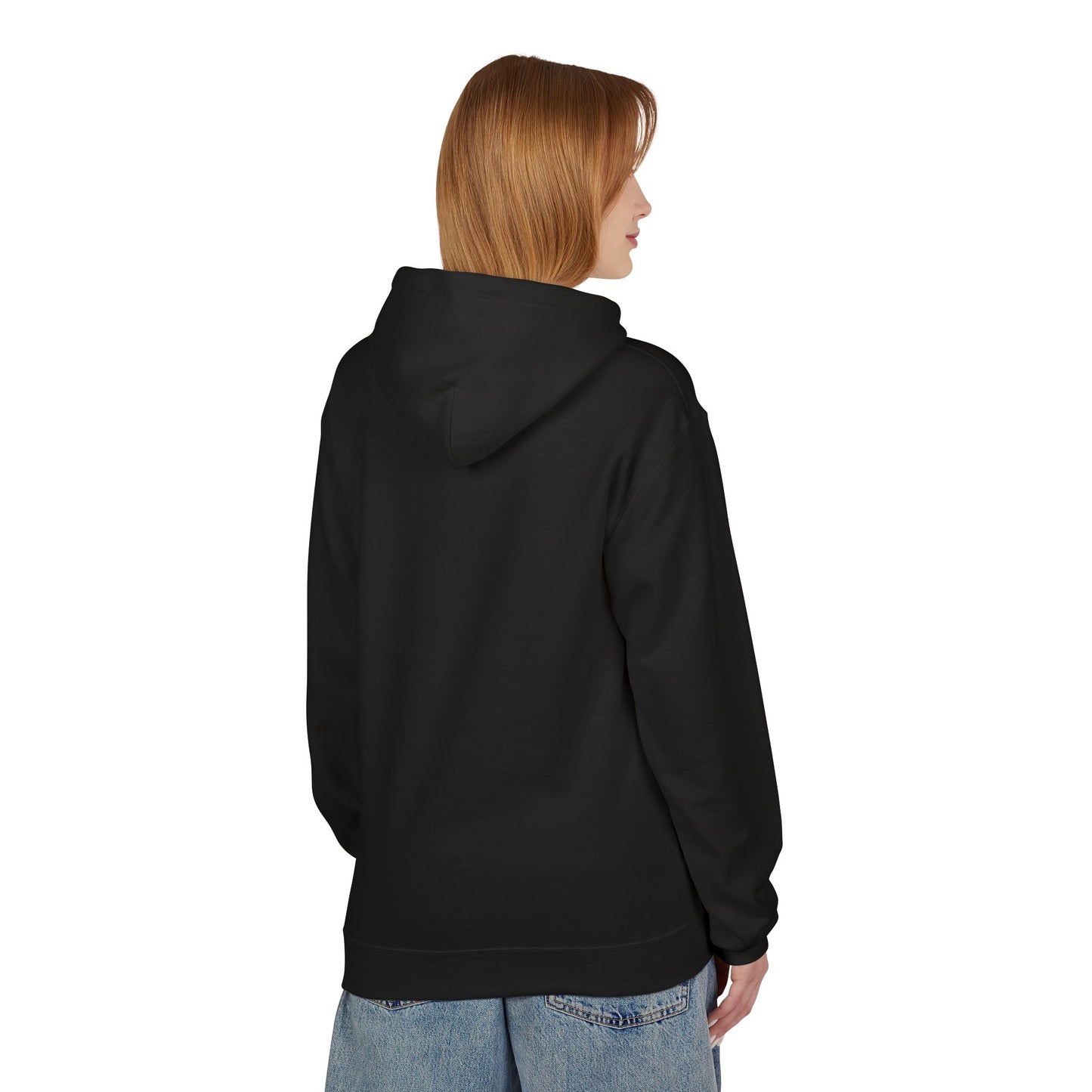 Unmatched Graphic Hoodie — Bold Streetwear Pullover (Black & Gray)