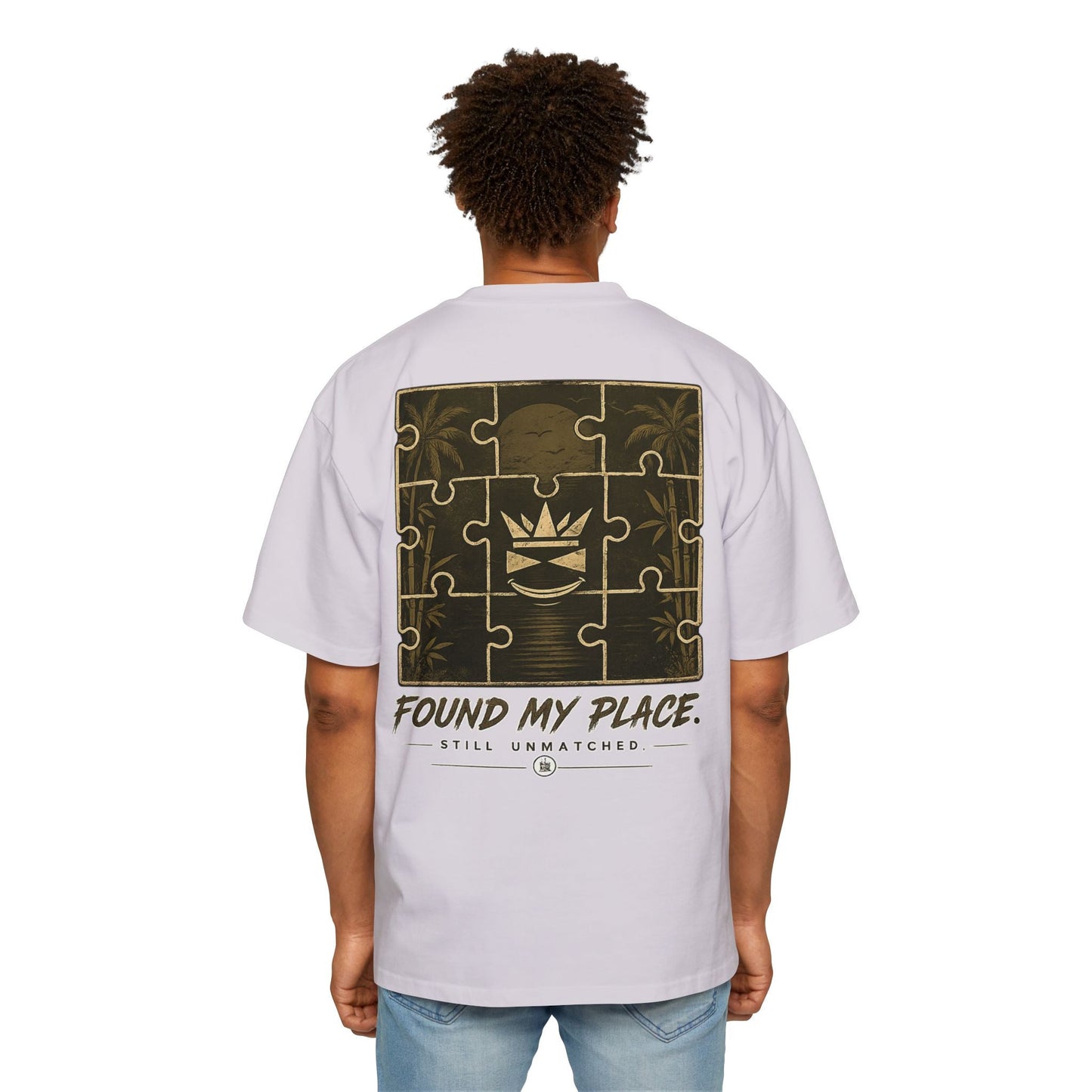 Found My Place oversized graphic tee lifestyle view
