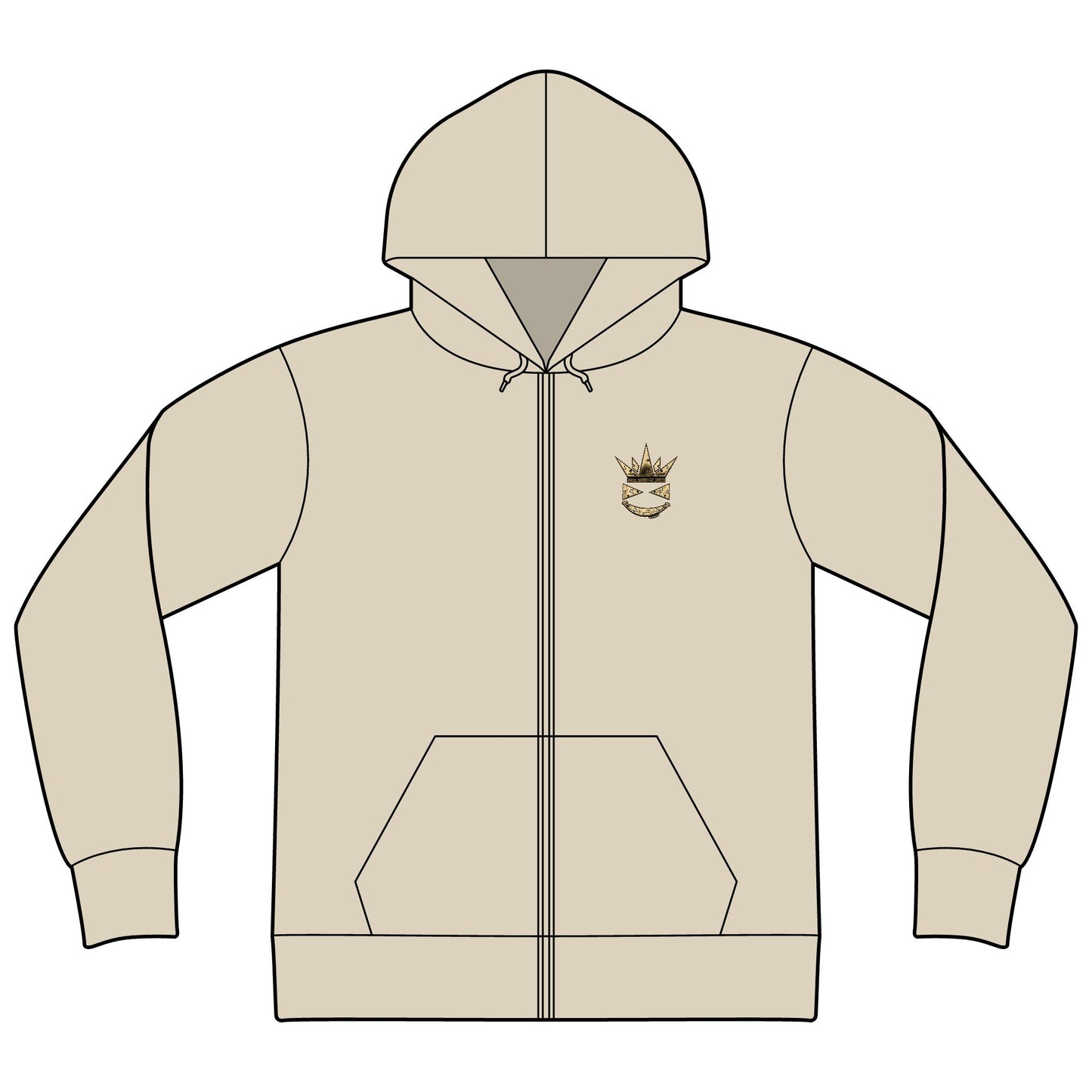 Unisex Softstyle® Full-Zip Hooded Sweatshirt