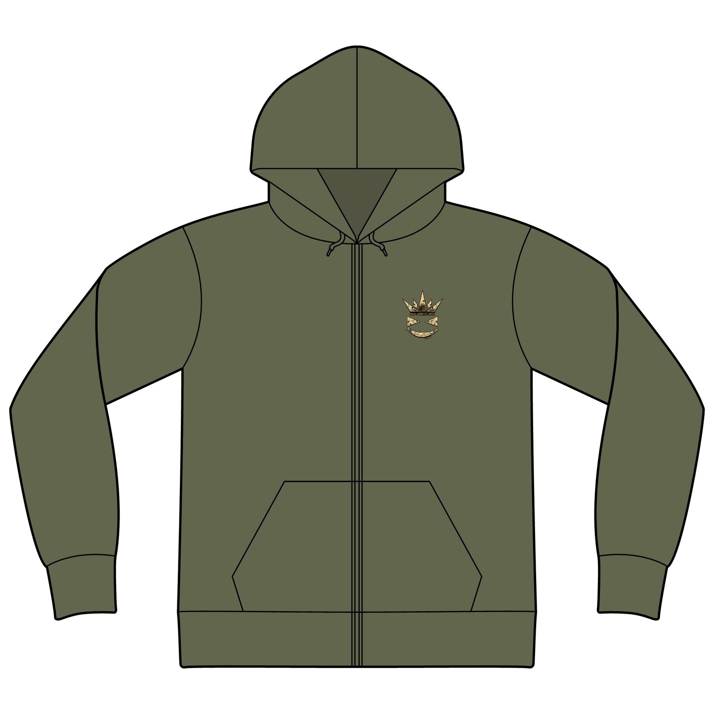 Unisex Softstyle® Full-Zip Hooded Sweatshirt